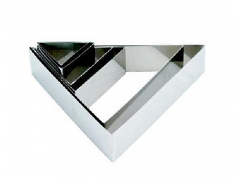 Форма кондитерская Треугольник 17,5*20 см. h=5 см. нерж. MGSteel 