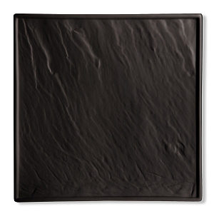 Блюдо квадратное P.L. PROFF CUISINE Organic-Black 25*25см 99000195 