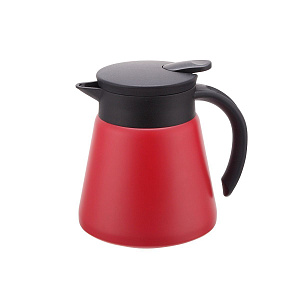 Кофейник вакуумный 0.6 л, нерж., красный P.L. Proff Cuisine 81240737 