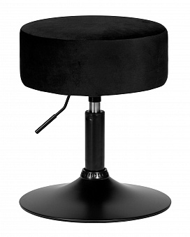 Пуф DOBRIN DANNY BLACK (черный велюр (MJ9-101)) 