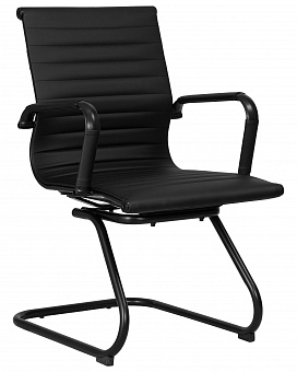 Офисное кресло для посетителей DOBRIN CODY BLACK (чёрный) 
