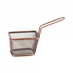 Корзинка сервир. для подачи P.L. PROFF CUISINE " Antique Copper " 10*9 см 81240021 