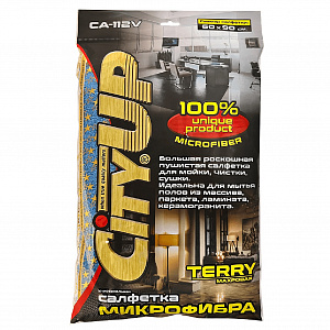 Салфетка микрофибра 60*90 см арт. СА-112 V 