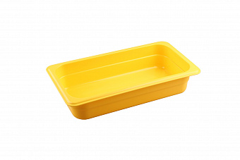 Гастроемкость RESTOLA 1/3, 325x176, h=65 желтый 