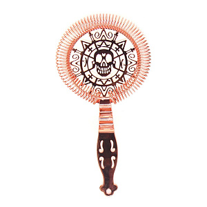 Стрейнер Luxury Skull, нержавеющая сталь, l=19,3 см, d=10,3 см, P.L.- Barbossa 81259267 