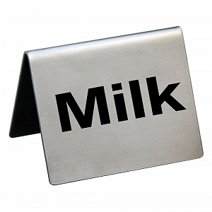Табличка "Milk" P.L. PROFF CUISINE Bar Ware, 5*4 см 81200200 