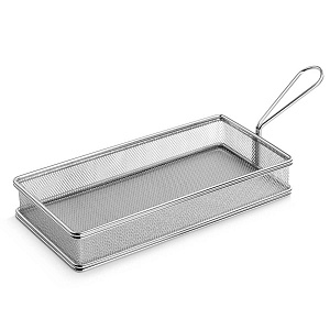 Корзинка для подачи снеков P.L. Proff Cuisine 255*135*45 мм, металл 